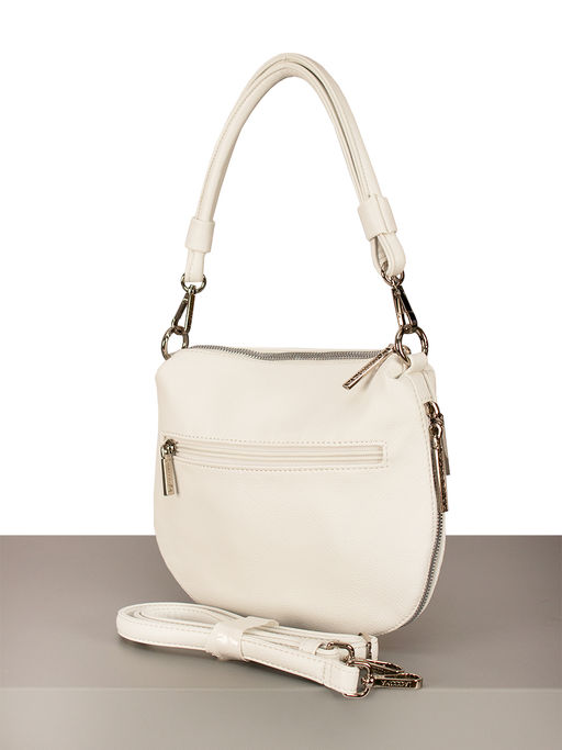 LACCOMA сумка Анжелика-Л815-белый эко кожа хлопок  фото 4