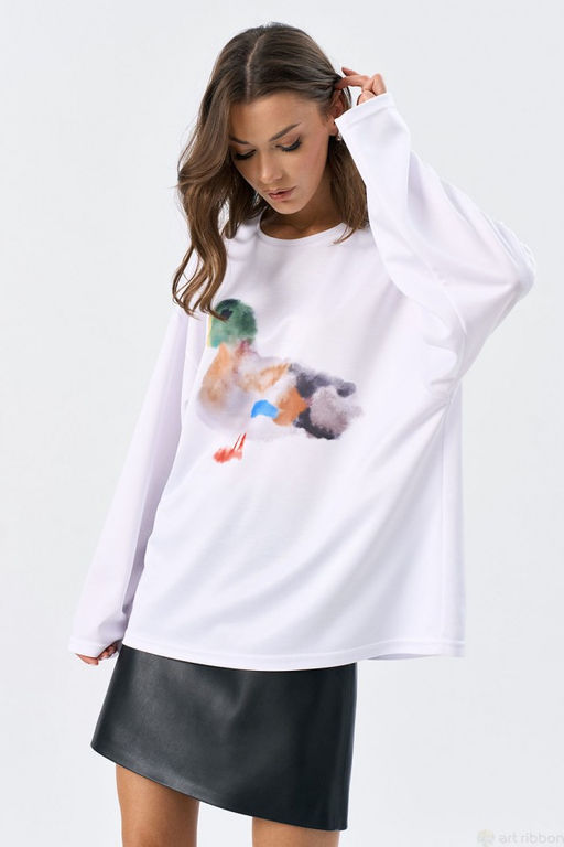 М1113T лонгслив женский