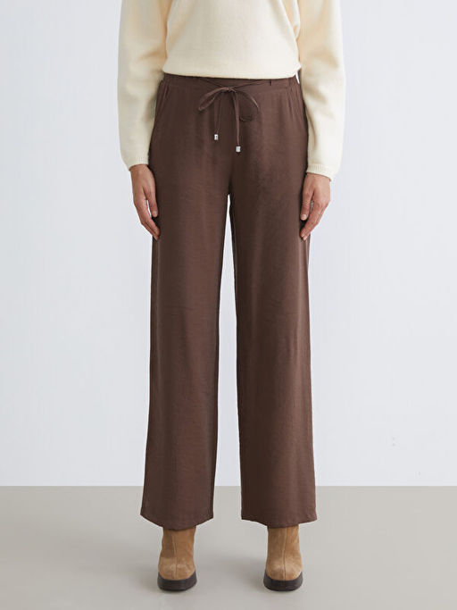 Beli Lastikli Geni? Pa?a Kad?n Pantolon