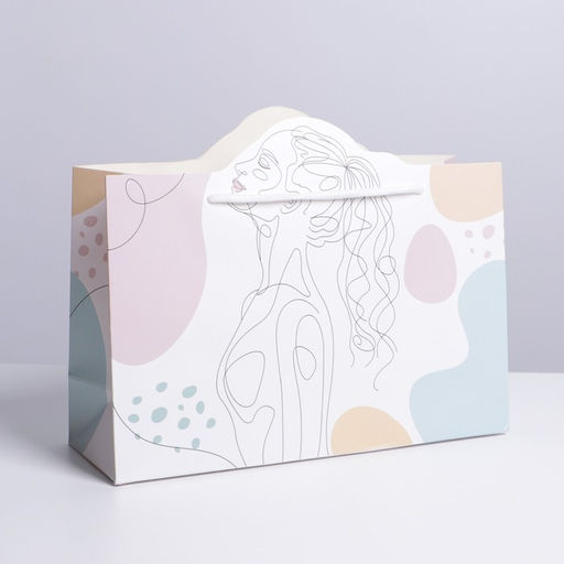 Пакет подарочный Идеал, 30 23 10 см - Дарите счастье фото 2