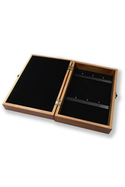 Ключница деревянная 18*27 см, №3 (в ассортименте) - Больше подарков фото 2