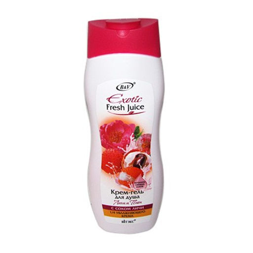 Гель-крем для душа EXOTIC FRESH JUISE Личи и пион, 500 мл