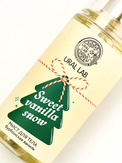 Мист для тела парфюмированный, с ароматом бурбонская ваниль, 88 мл, URAL LAB