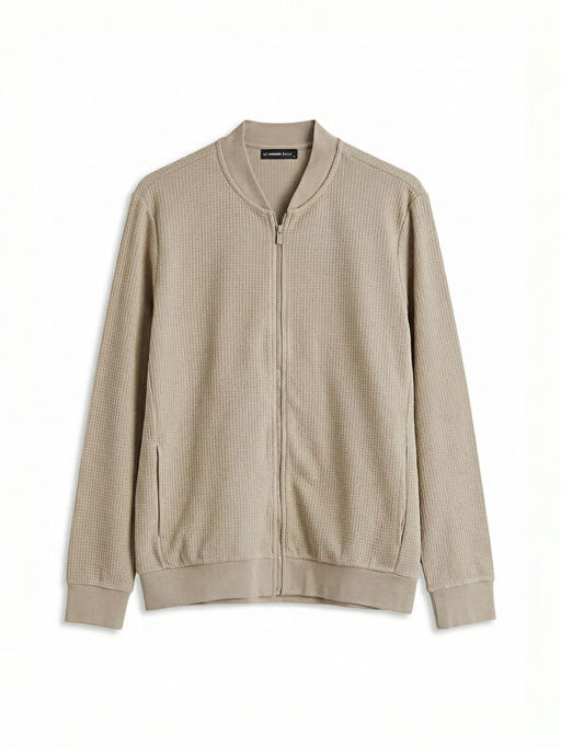 Kolej Yaka Erkek Fermuarl? Sweatshirt