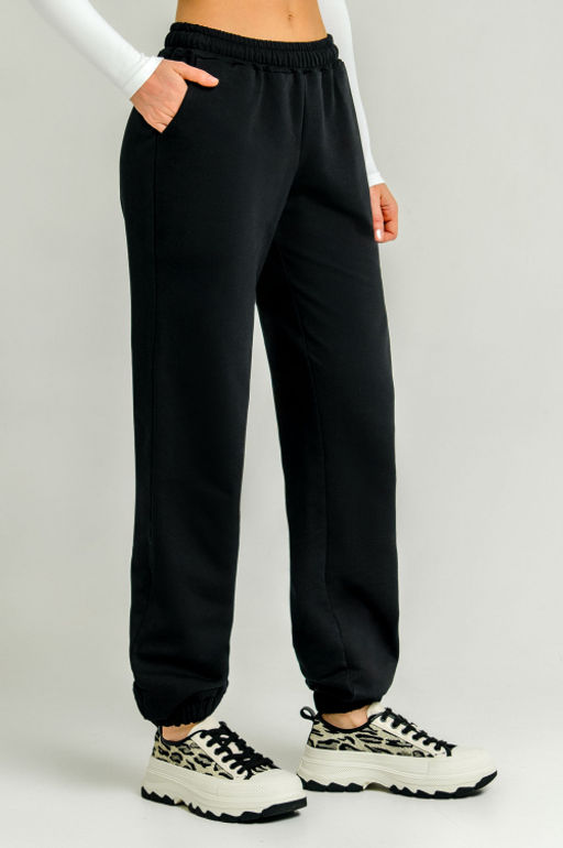 Арт. 7395 Брюки женские  44-52 (5 шт) Цвет:черный