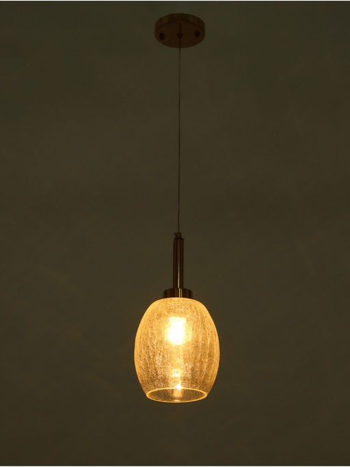 Светильник «Кейти» 1×40 Вт Е27 золото 14×14×29.5+100 см