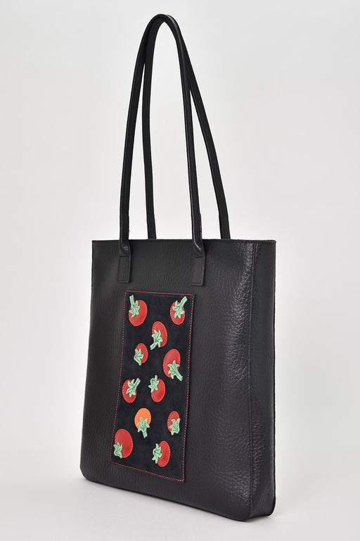 Сумка с аппликацией ДС-664-366 черный - Protege фото 2