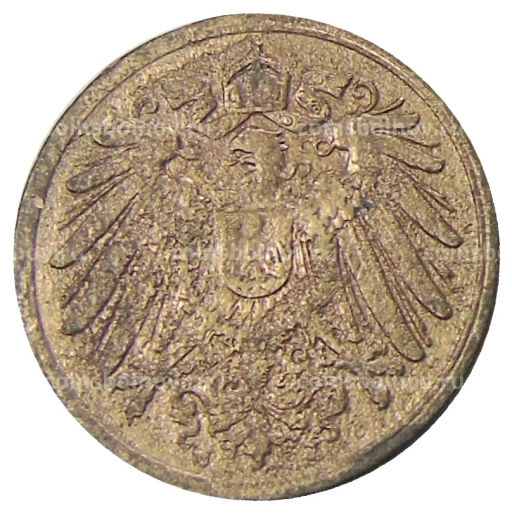 1 пфенниг 1914 года J Германия