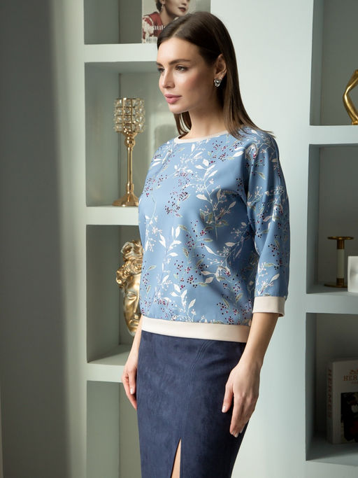 06-796 Джемпер - Guinda фото 5