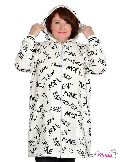 Туника Модель №877 размеры 44-84 - Plusmoda фото 3