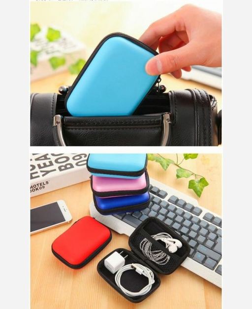 Футляр прямоугольный для хранения зарядки и наушников 9046275 - Yiwu youda import & export co фото 3