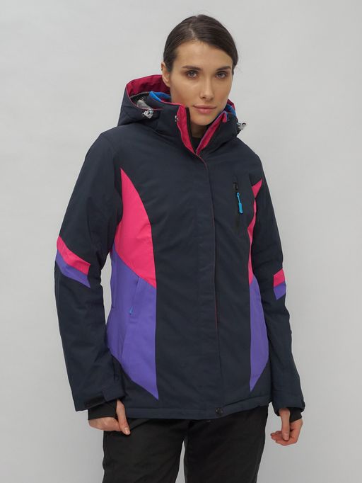 Горнолыжный костюм женский темно-синего цвета 02201TS - Chunmai фото 8