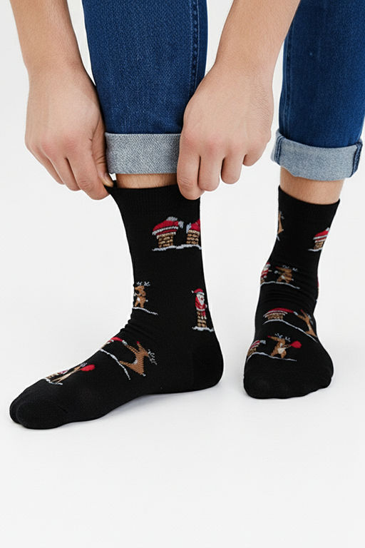 Носки мужские Новогодняя история