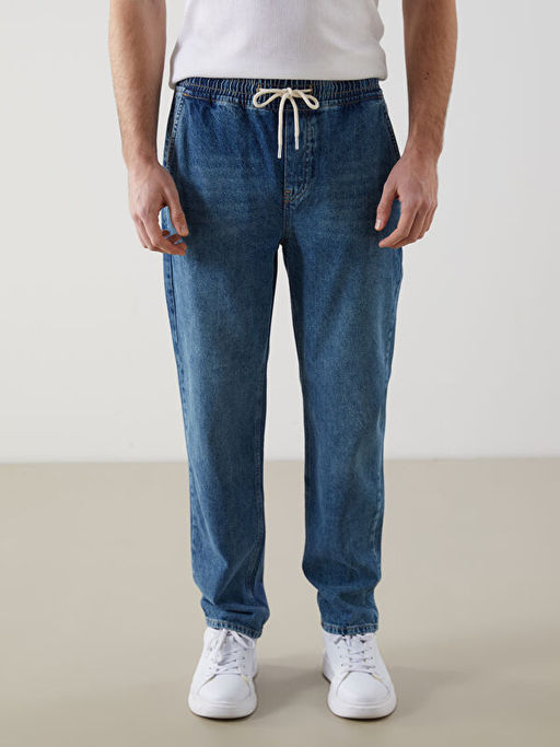 Straight Fit Erkek Jean Pantolon