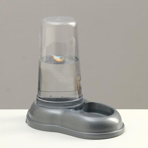 Автопоилка/автокормушка 0,6 л, серая перламутр - Simaland фото 4