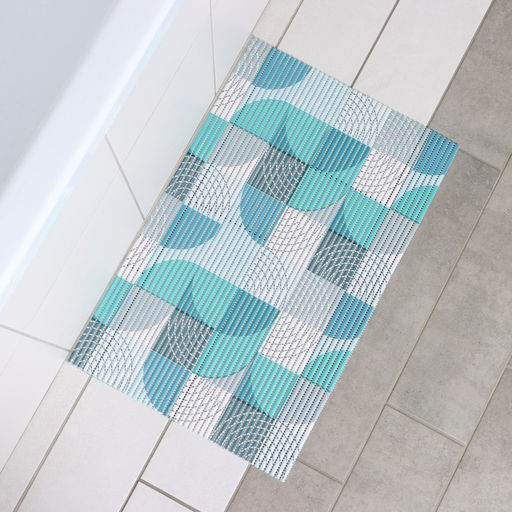 Коврик для дома Доляна Пауль, 40?65 см, бирюзовый  фото 2