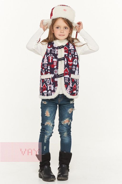 Жилет детский 202-6192 - Vay kids фото 3