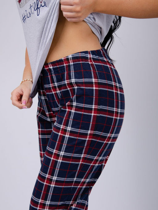 Пижама "Селфи 2" брюки, трикотаж