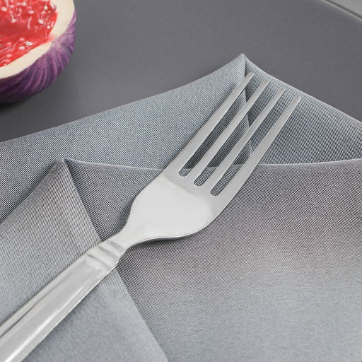 Цена за 12 шт. Вилка столовая Доляна Варт, длина 18.4 см, толщина 1.2 мм, серебристая  фото 2