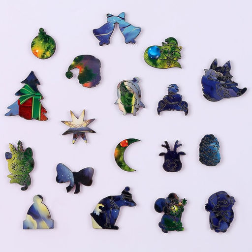 Пазл фигурный Ночная сказка - Puzzle фото 6