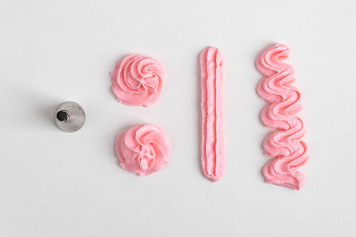 S-CHIEF SHF-0094 Кондитерская насадка d основания 18 мм нержавеющая сталь 1 шт № 03 закрытая звезда