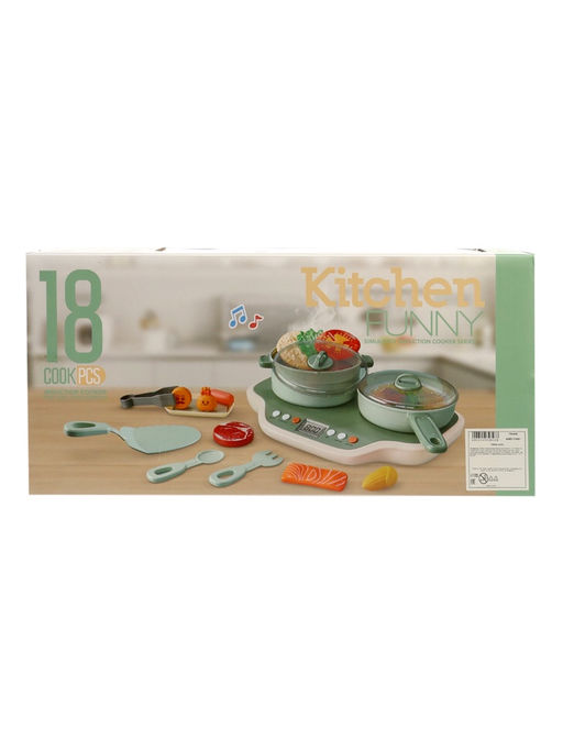 Игровой набор «Кухня», звуковые и световые эффекты, 19 предметов
