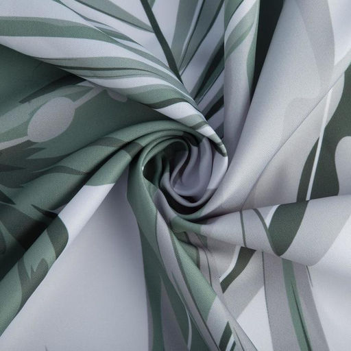 Шторы портьерные «Этель» Tropics, 145×260 см, 2 шт., габардин