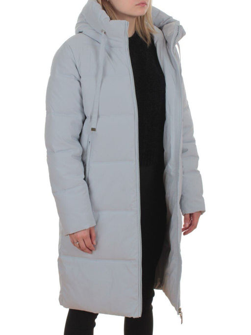 235 LT. BLUE Пальто зимнее женское (200 гр. холлофайбер) - Fashion фото 8