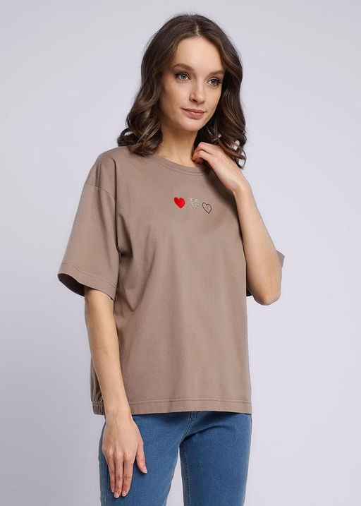 Футболка жен. молоч 236068кк - Clever wear фото 5