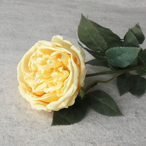 Цена за 1 шт. Цветок искусственный Пионовидная роза 59 см / GR-005 /уп 144/силикон - ГалеонТрейд фото 4