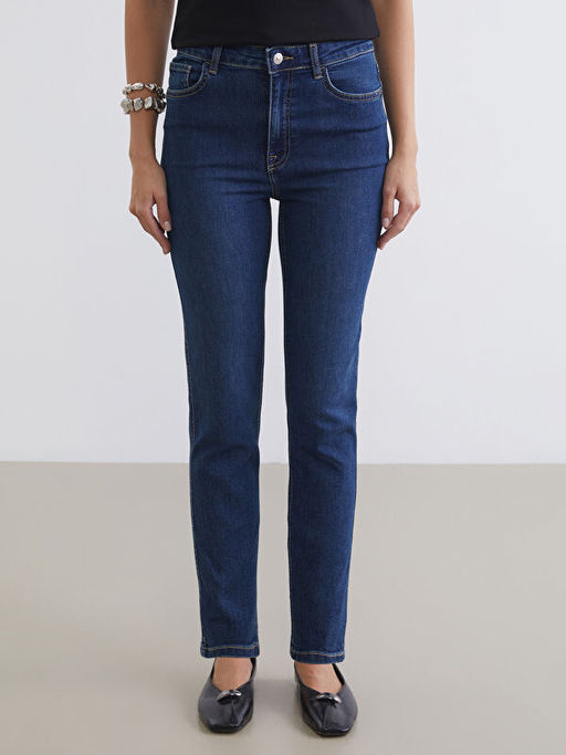 Slim Fit Kad?n Jean Pantolon