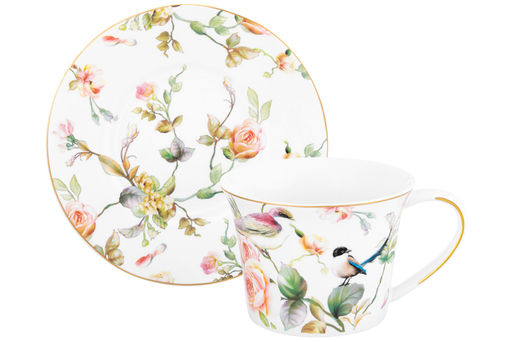 Чайн. набор 12 пр. 270 мл Певчие птички NEW BONE CHINA - Elan gallery фото 6