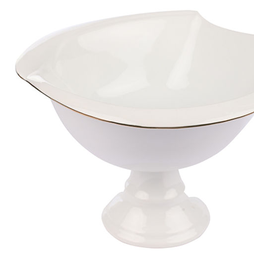 90023-149S Фруктовница на ножке керамика LR (х8) - Mayer&boch фото 2