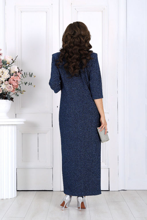 Платье Ninele 7515 синий фото 7