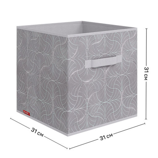 VAL LM-BOX-SK Набор коробов стеллажных без крышки, 2 шт., 31*31*31 см и 31*31*31 см, LINE MOON, шт