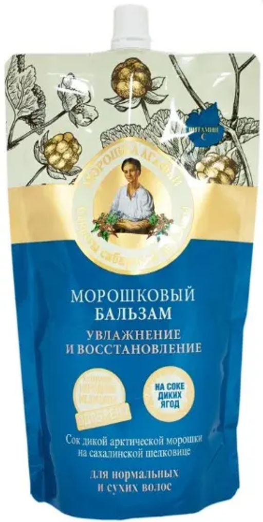 "РБА на СОКАХ" ( ДойПак-500мл ) Бальзам д/в Увлажн. и Восстан.Морошковый.12