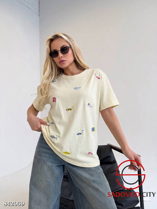 Футболка женская с принтом