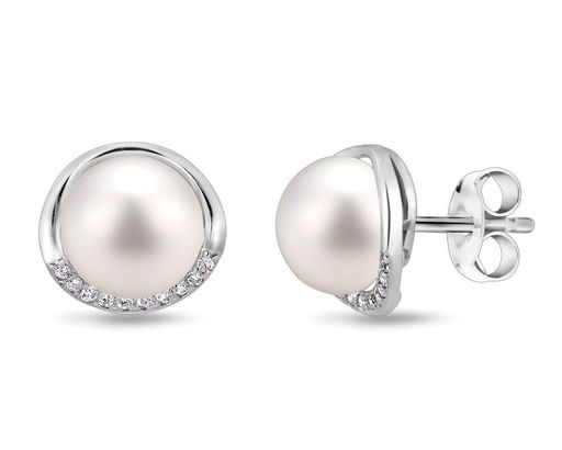 Серьги, жемчуг, ТЦС-139