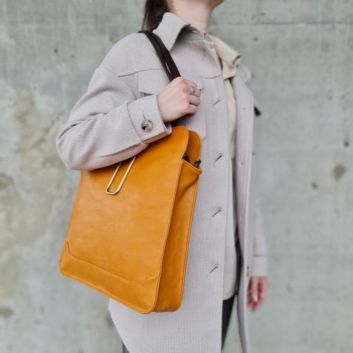 Женская сумка шоппер из эко кожи с косметичкой 0075-101 - Cidirro фото 5