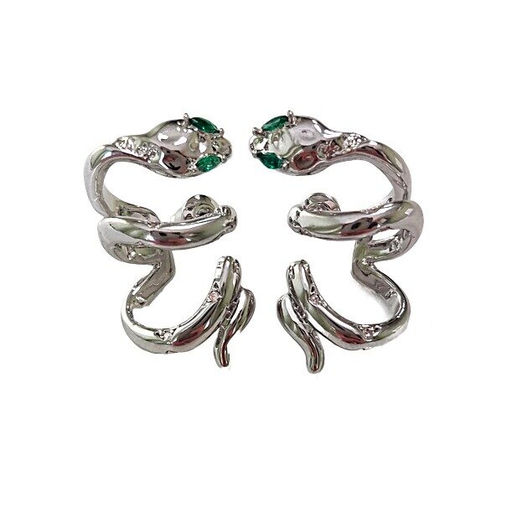 Серьги ЗМЕЙКА - Vel vett фото 2