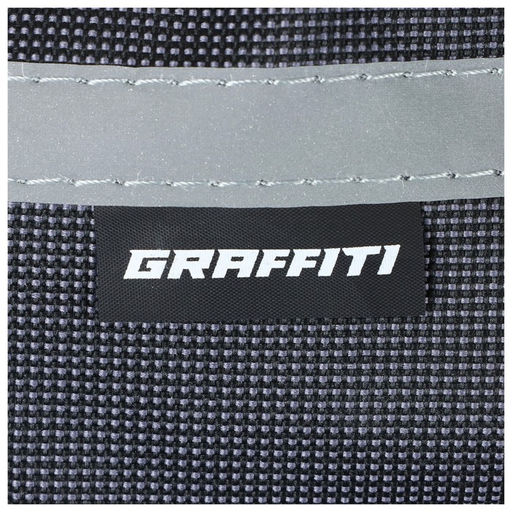 Велосумка GRAFFITI МАСТЕР, на раму, цвет серый  фото 3