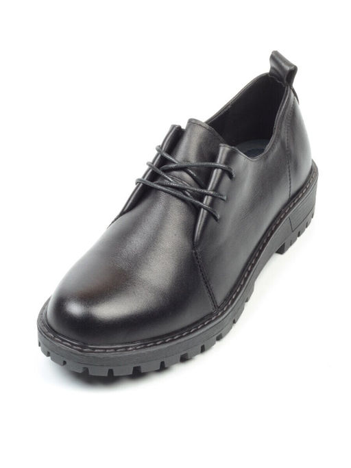 03-5155-1 BLACK Полуботинки женские - No name фото 5