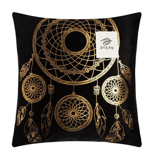 Наволочка декоративная Этель Ловец снов 40 х 40 см, велюр  фото 5
