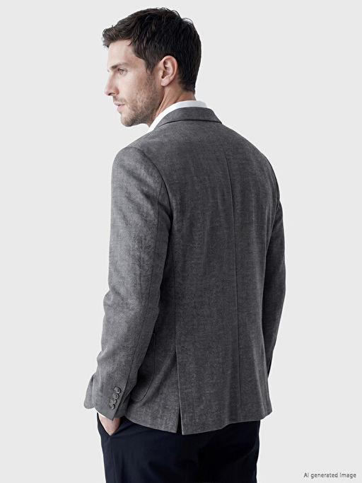 Regular Fit Erkek Blazer Ceket