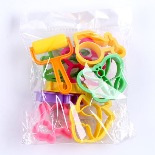 Формочки для лепки, набор 9 шт., валик, цвет МИКС - Simaland фото 4