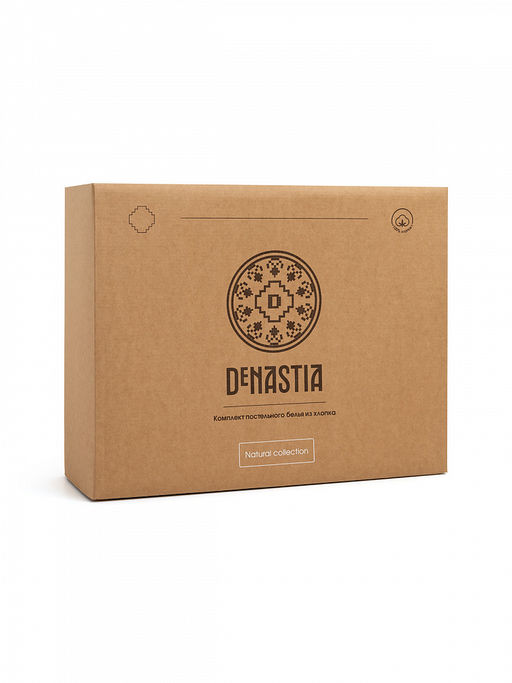 Комплект постельного белья 2-спальный зеленый бязь - Denastia фото 5