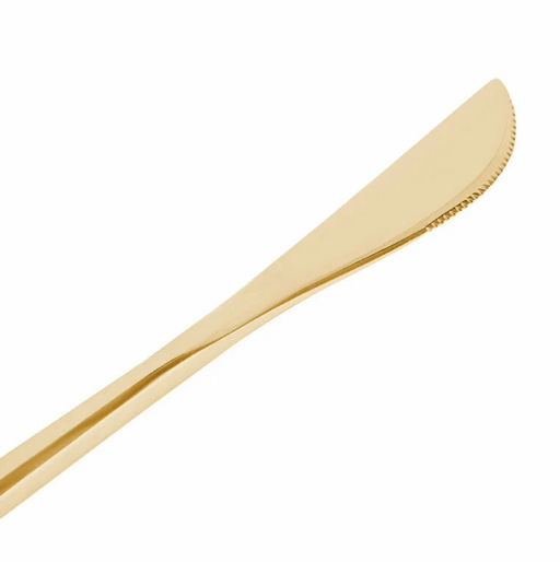 Набор ножей 6шт 22см золотое напыление, нержавеющая сталь - Family фото 4