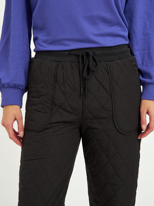 брюки женские черные на резинке - Glenfield фото 7