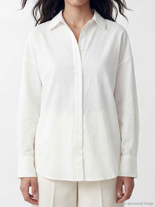 ?izgili Oversize Kad?n G?mlek