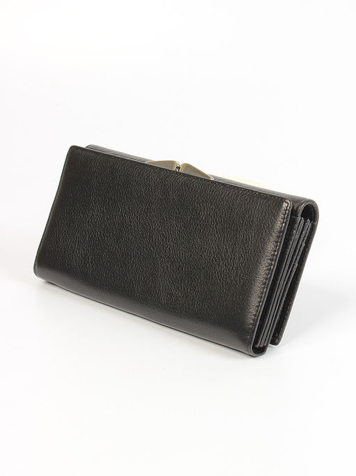 LACCOMA кошелек LA-1075-черный натуральная кожа фото 2